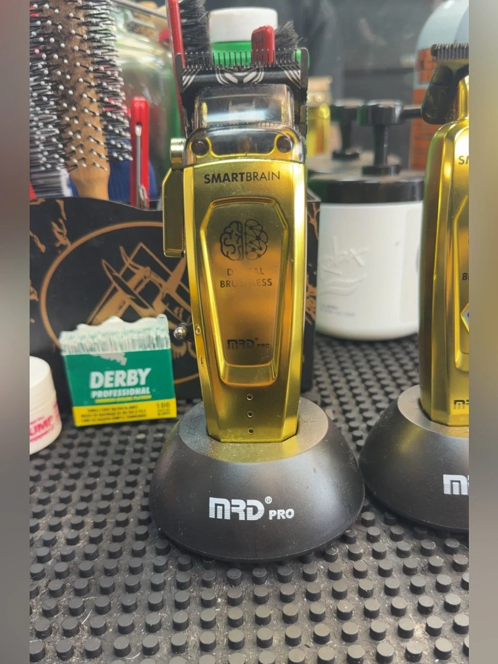 MRD Pro Gold Cordless Hair Clipper - Men's Grooming